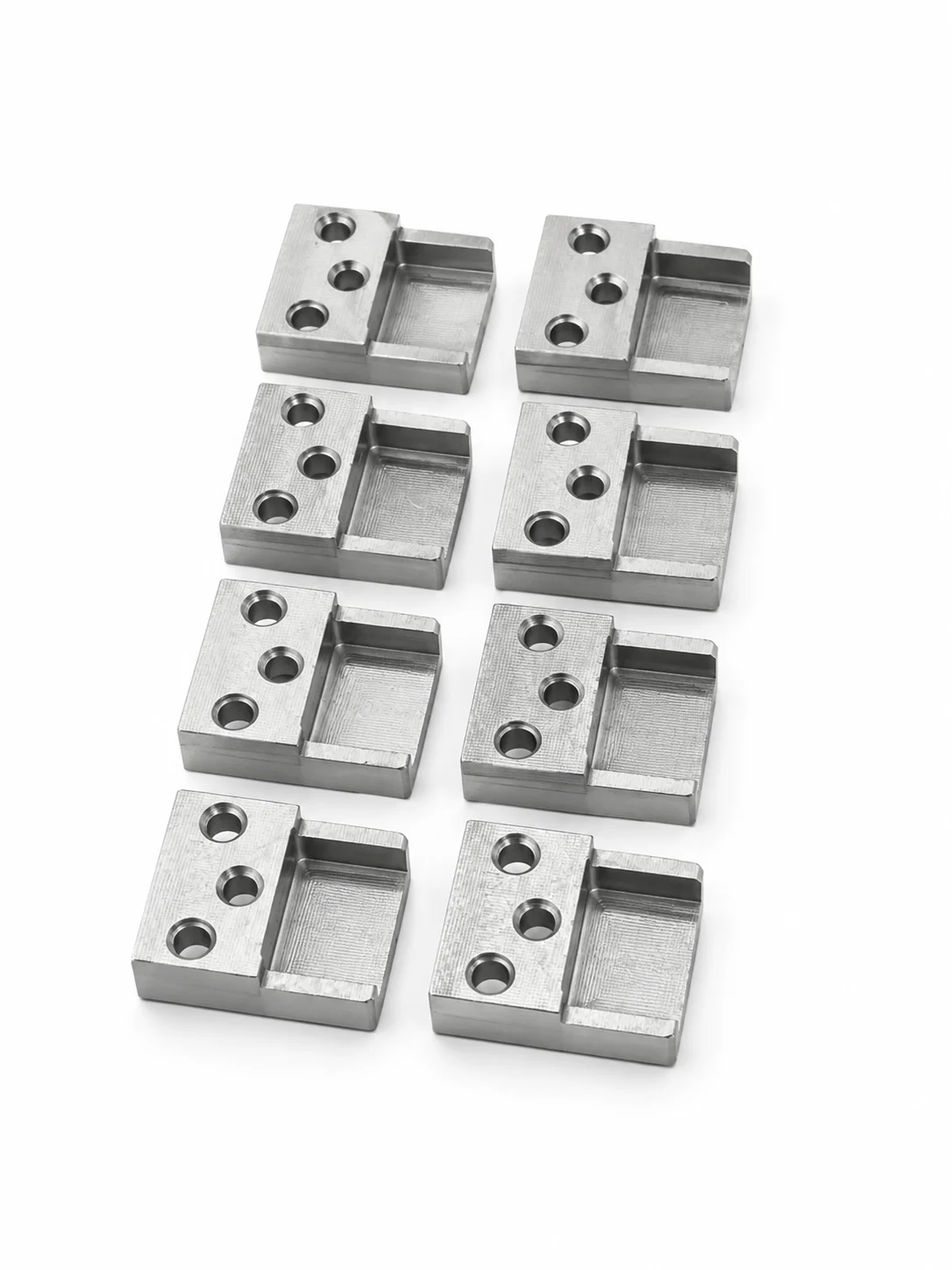 Blocos de fixação usinados